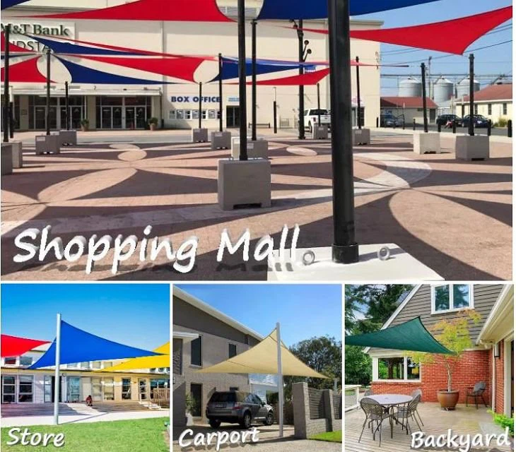 Triangle Sun Shade Sail for Patio Garden Application(001)
