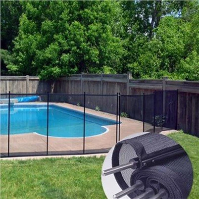 Сетчатый забор для надземного бассейна